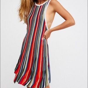 Freepeople rainbow shimmer dress
